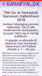 Mobile Screenshot of karneval.dk